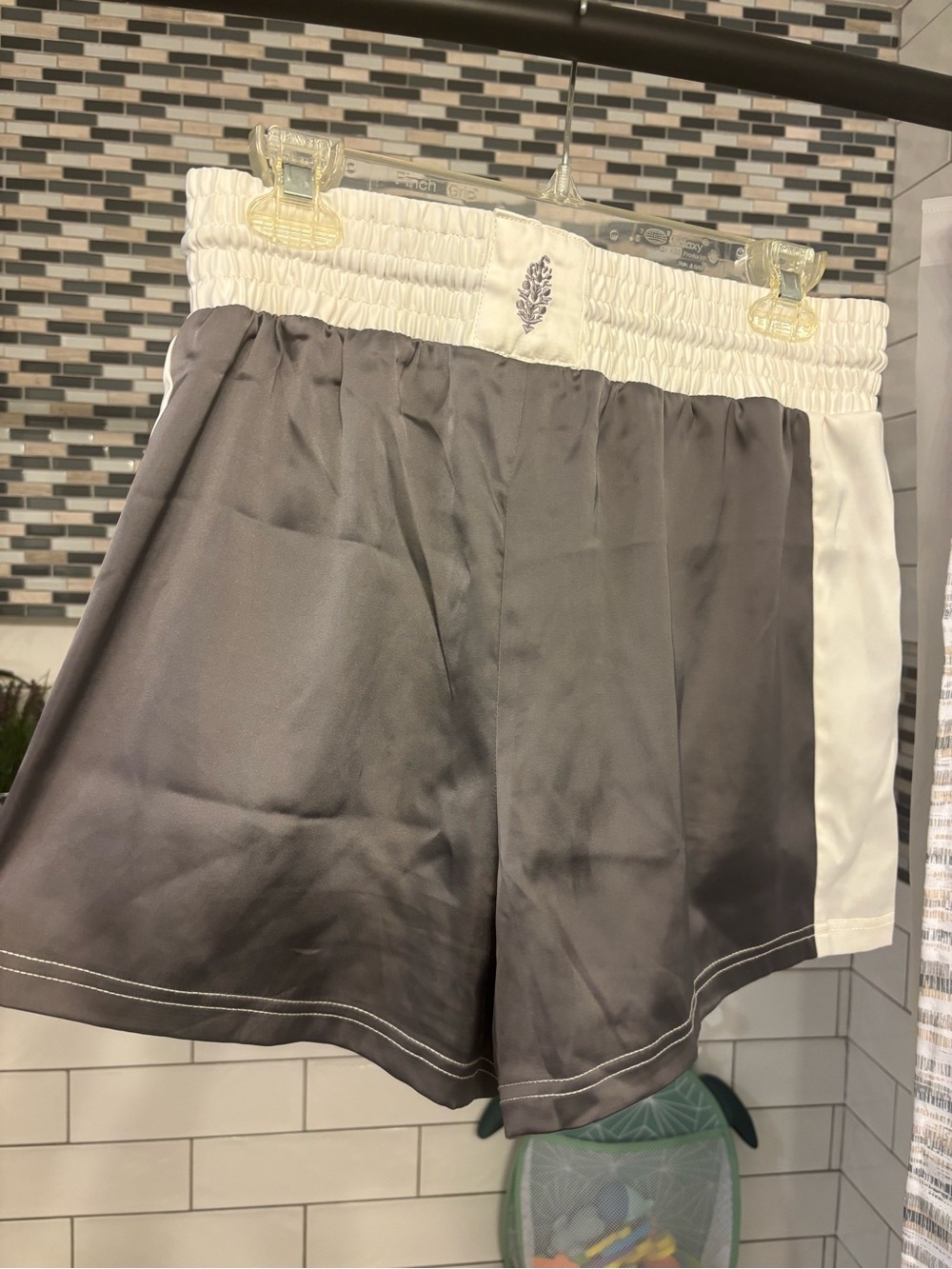 FP Movement by Free People Cream High-Waist Shorts- in the ring shorts - Picture 4 of 5